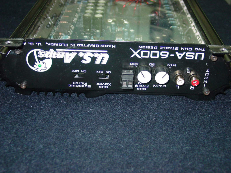 USA-600X 하이쿼런트 2채널앰프