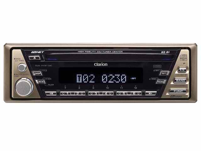 [Clarion]  HX-D1 데크