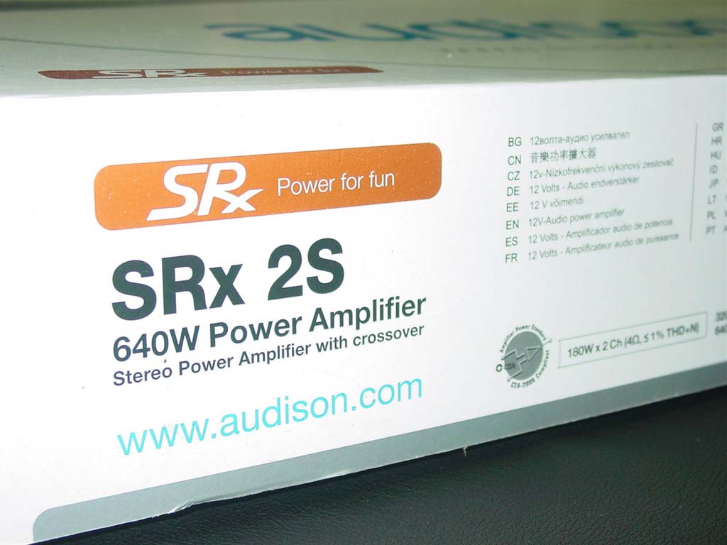 오디슨 SRX2S 앰프