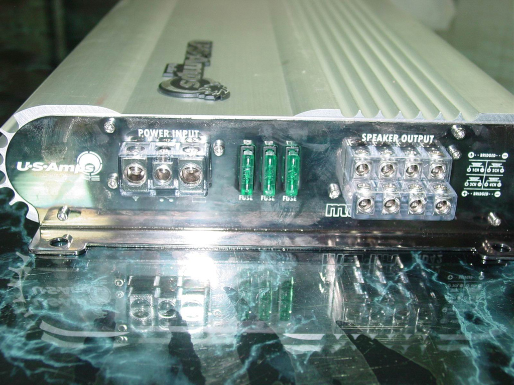 US AMP MD42 4채널앰프 중고