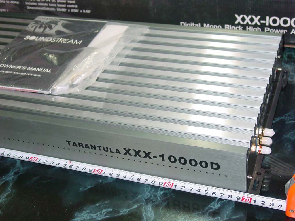 사운드스트림 XXX 10,000D 대출력우퍼전용 앰프