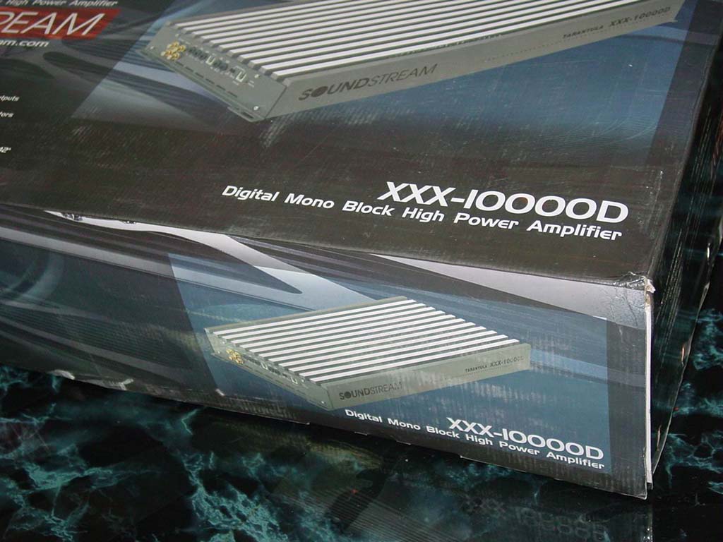 사운드스트림 XXX 10,000D 대출력우퍼전용 앰프