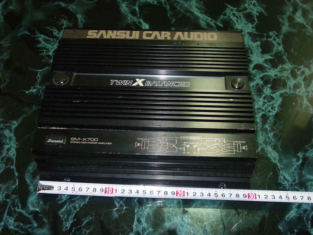 SANSUI(산스이) SM-X700 2채널 상급풀레인지 앰프