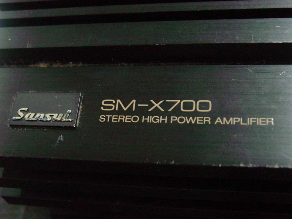 SANSUI(산스이) SM-X700 2채널 상급풀레인지 앰프