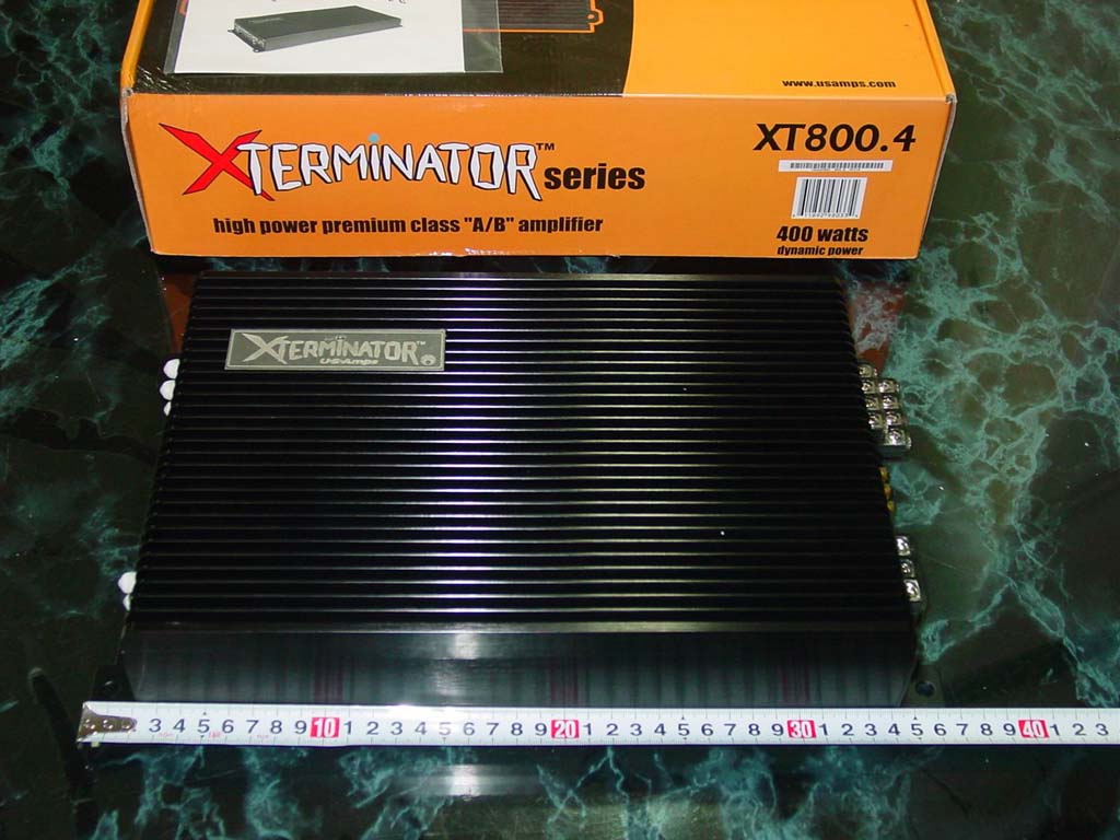 US AMP XT800.4 4채널앰프 신품