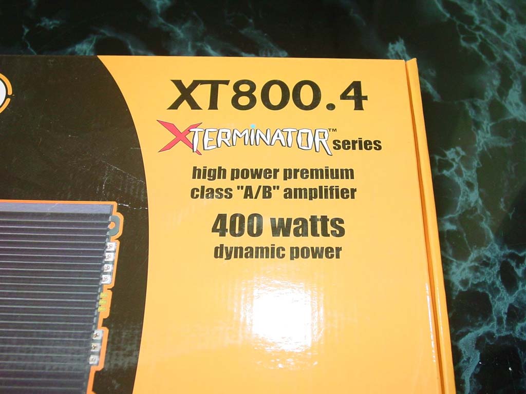 US AMP XT800.4 4채널앰프 신품