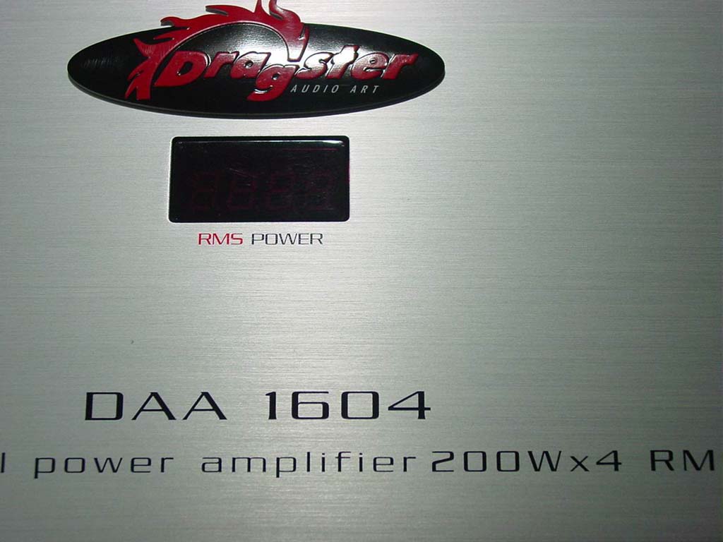 DRAGSTER DAA 1604 4채널앰프