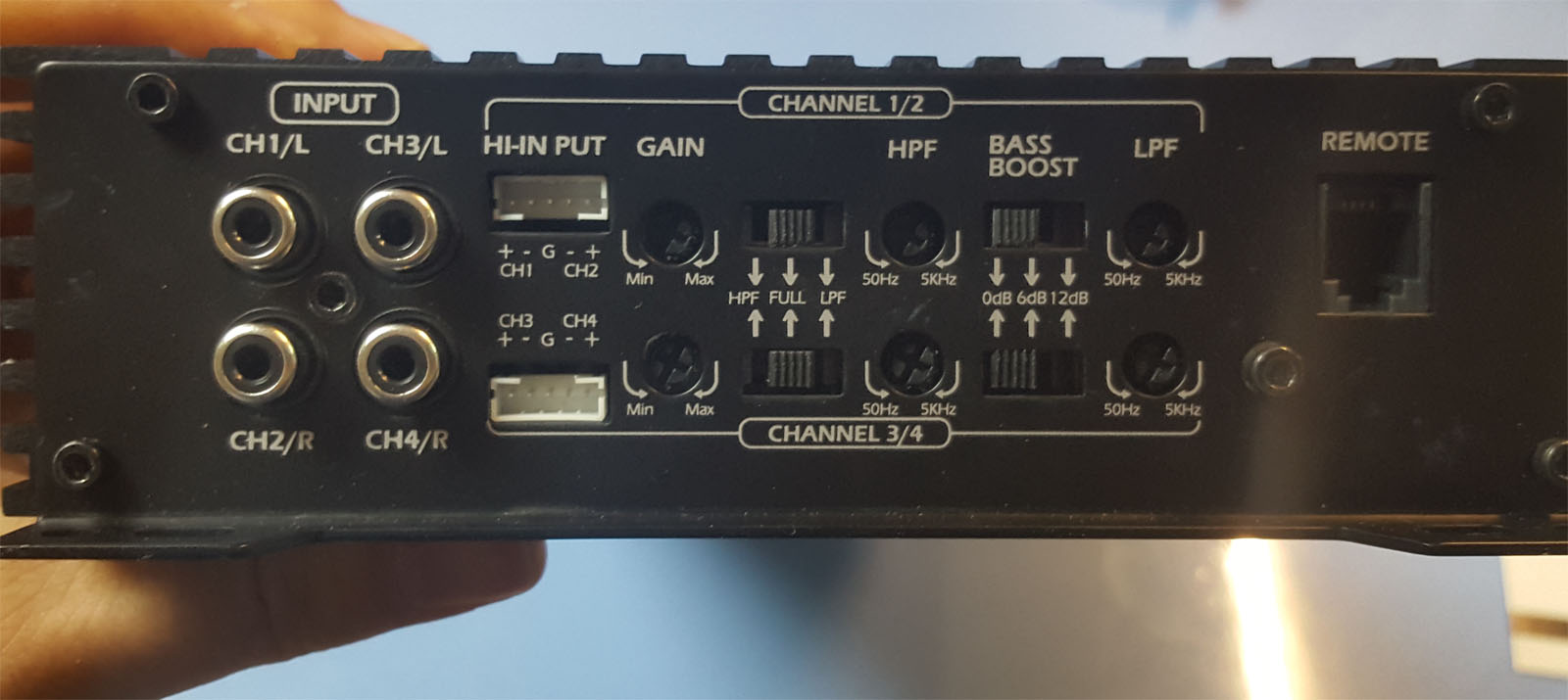 FIRLAND AUDIO XA480  AB클라스 150와트 4채널앰프