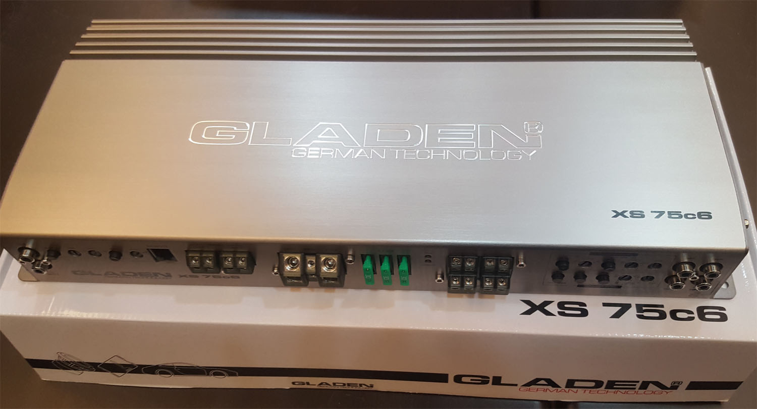 독일 글라덴 XS75c6채널 앰프