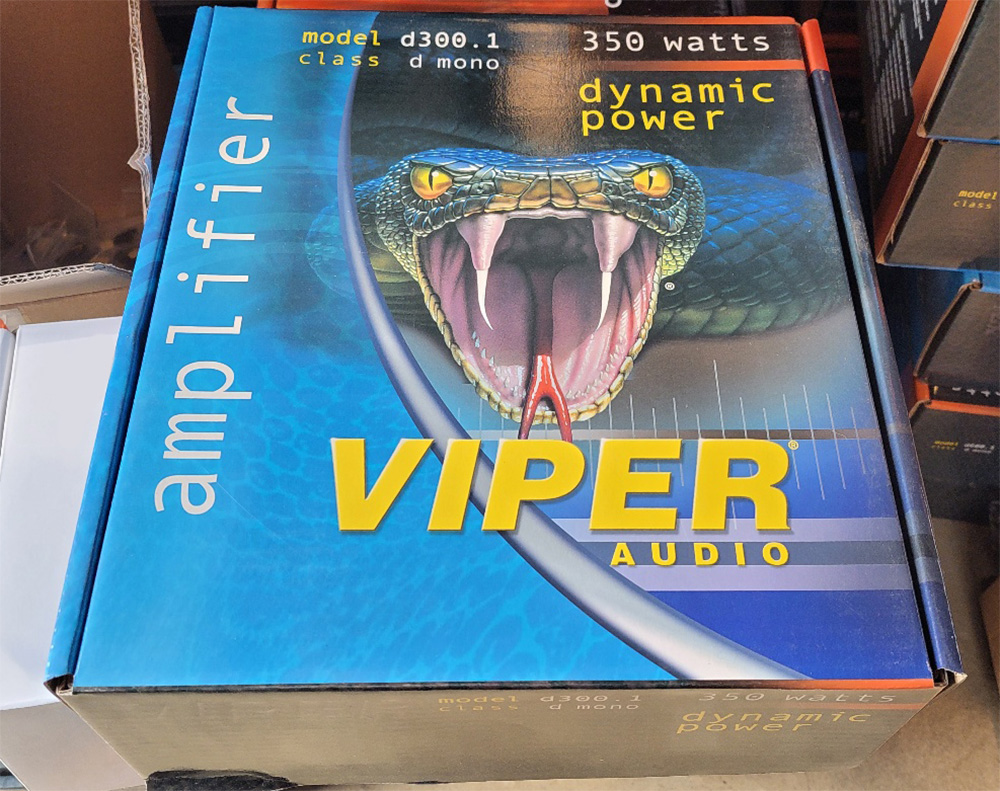 VIPER 300D 우퍼전용 앰프