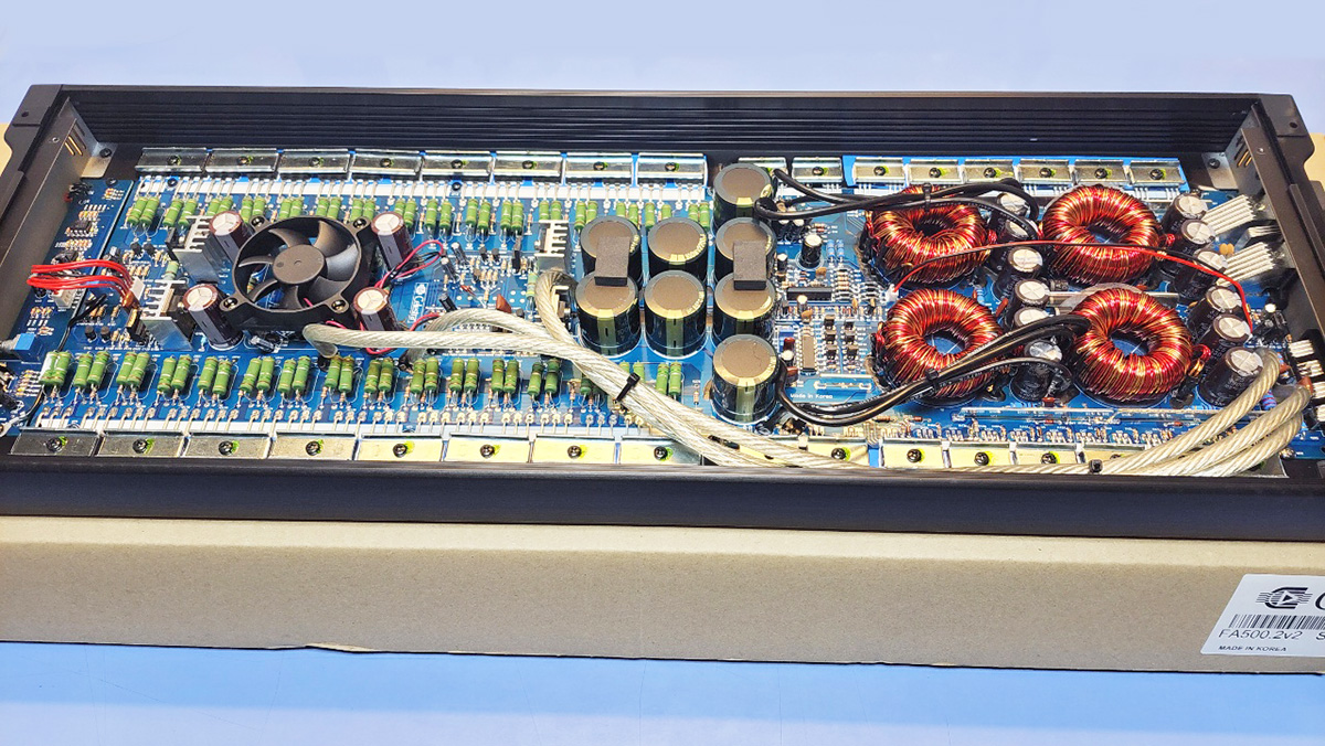 셀레스트라 FA500.2V2 AB CLASS 앰프(DSP 지원모델)