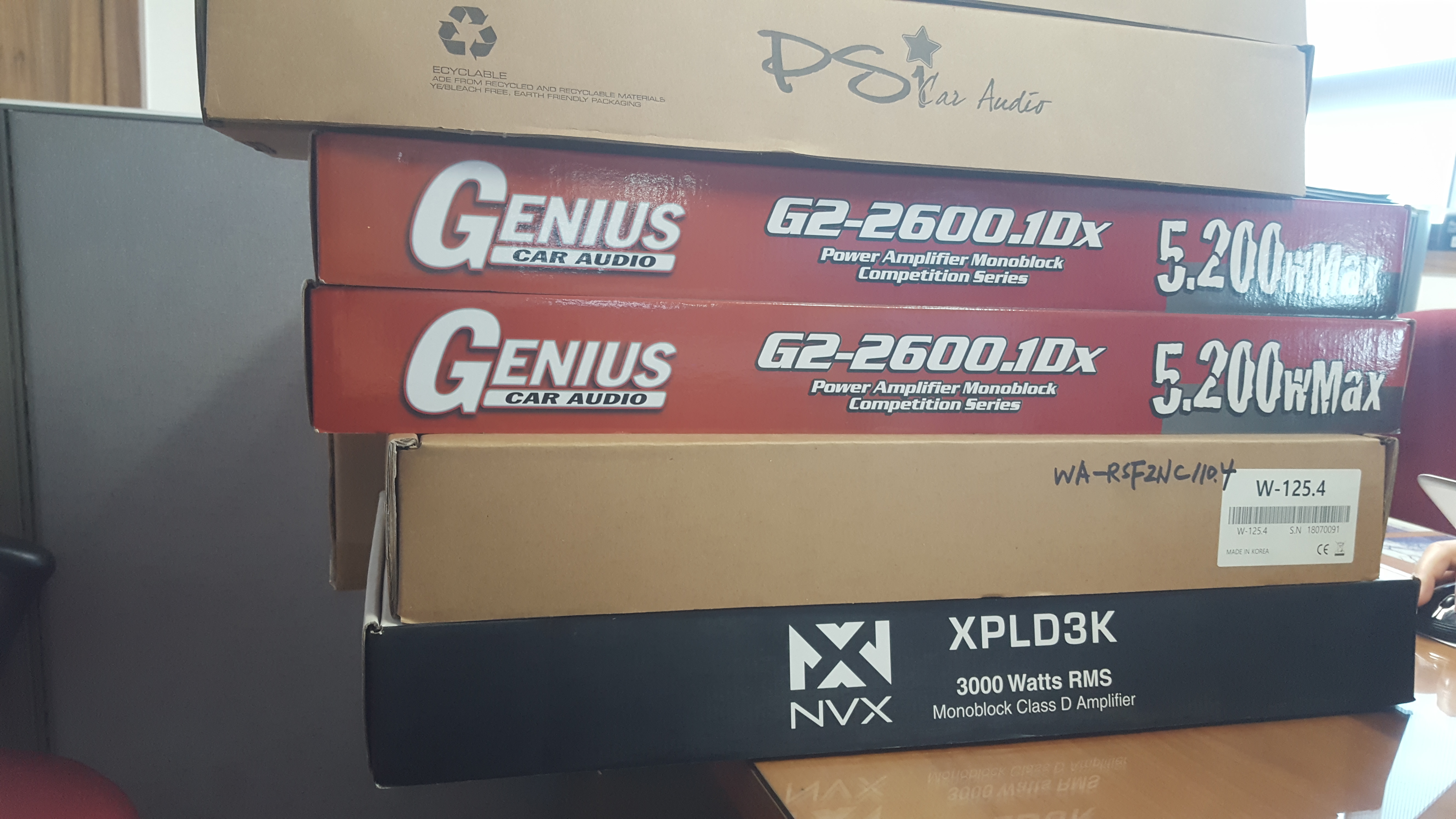 우퍼전용앰프 총 30종류 100여대
