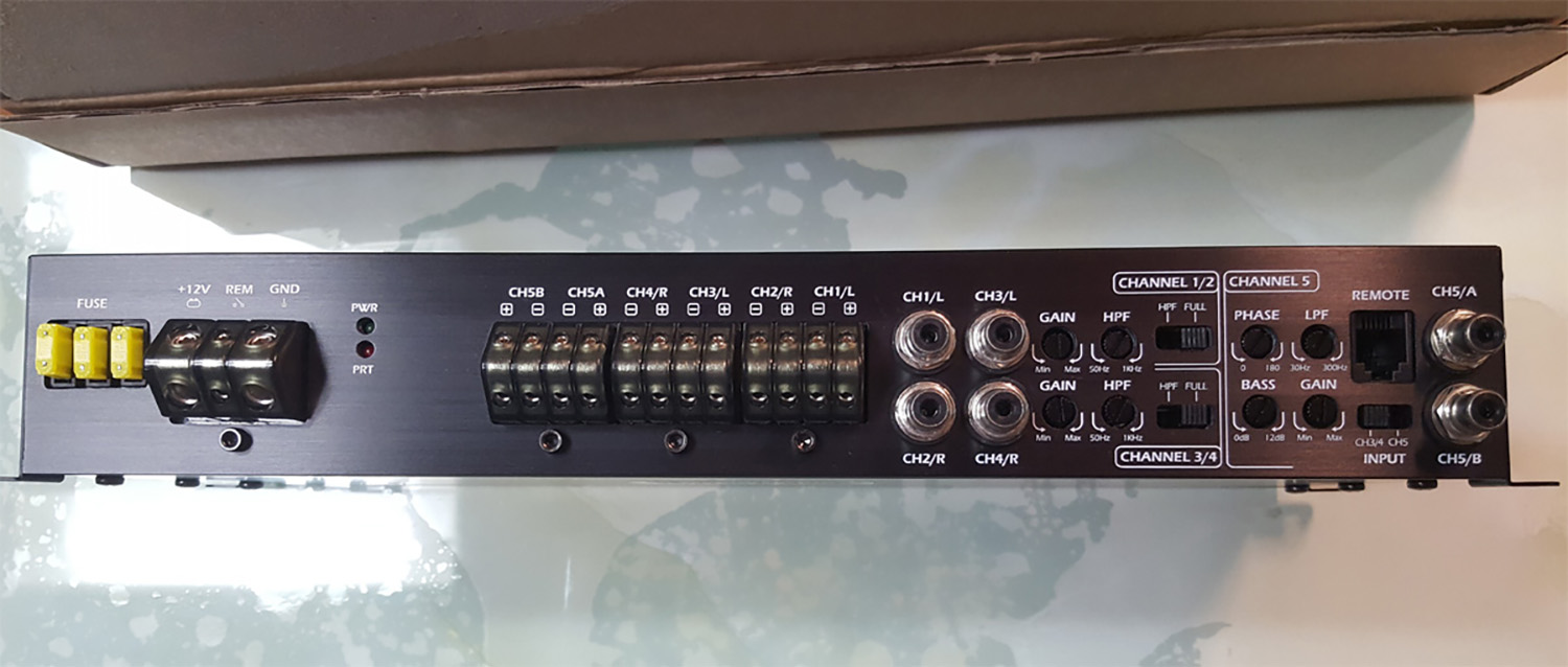 ZENEZ K 5채널 컴팩트 사이즈 앰프