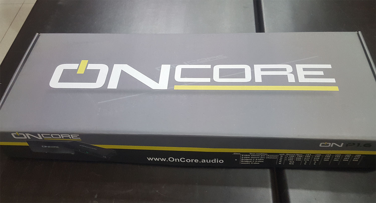 ONCORE 150와트 6채널앰프 (P1.6)