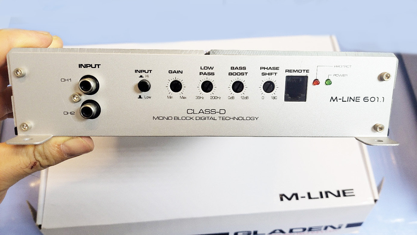 글라덴 M601 우퍼전용 모노앰프 미사용신품