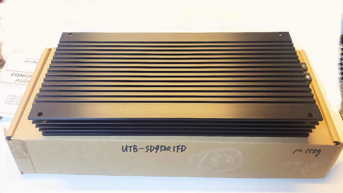 콘크리트 오디오 SD 9500D 대출력 우퍼전용 앰프