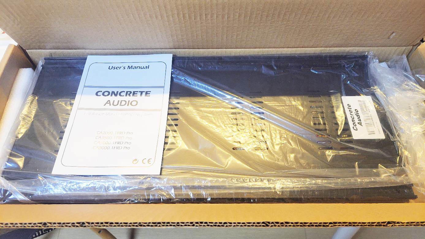 콘크리트 오디오 SD 9500D 대출력 우퍼전용 앰프