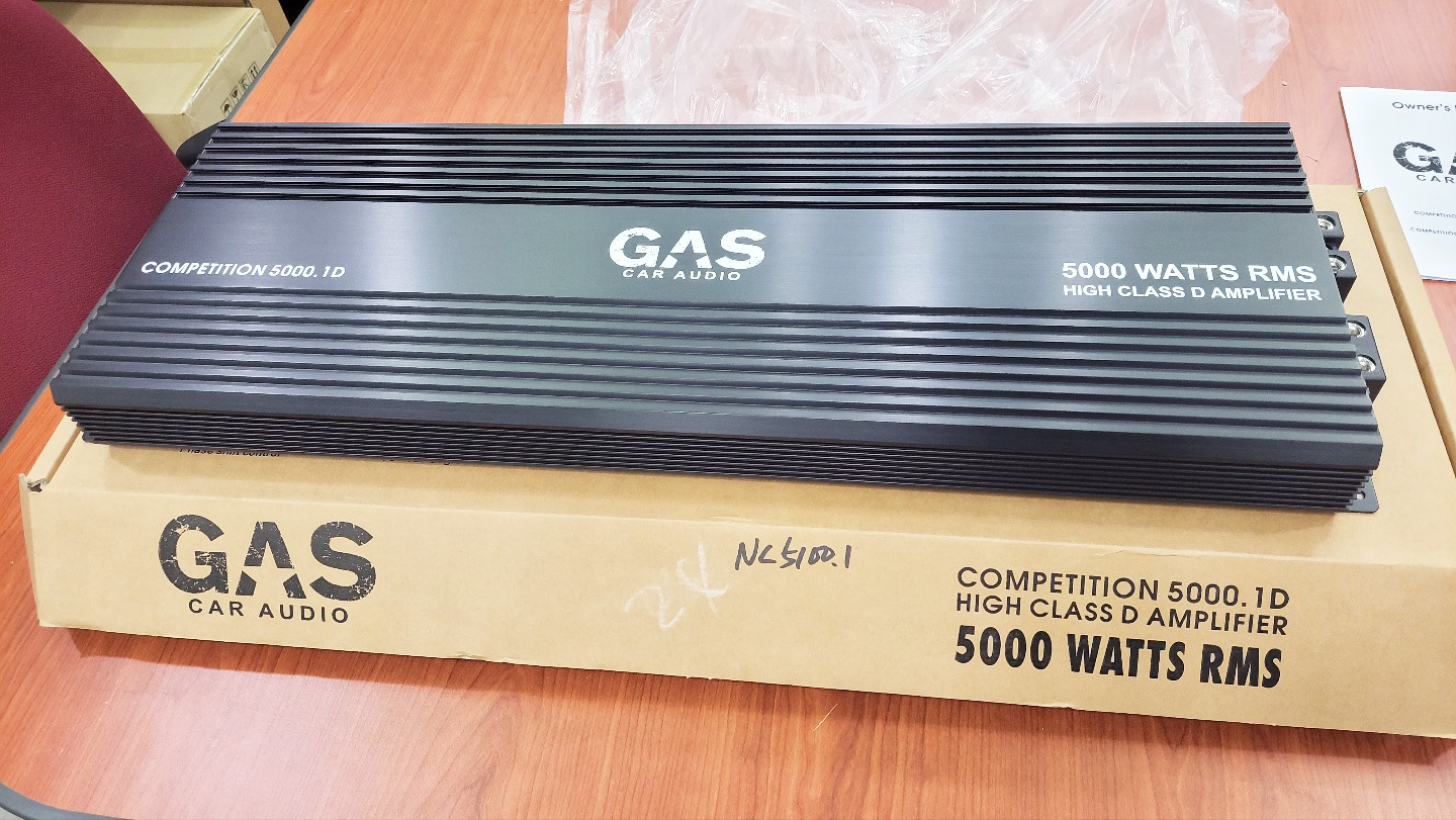 GAS AUDIO 5000.1D 대출력앰프