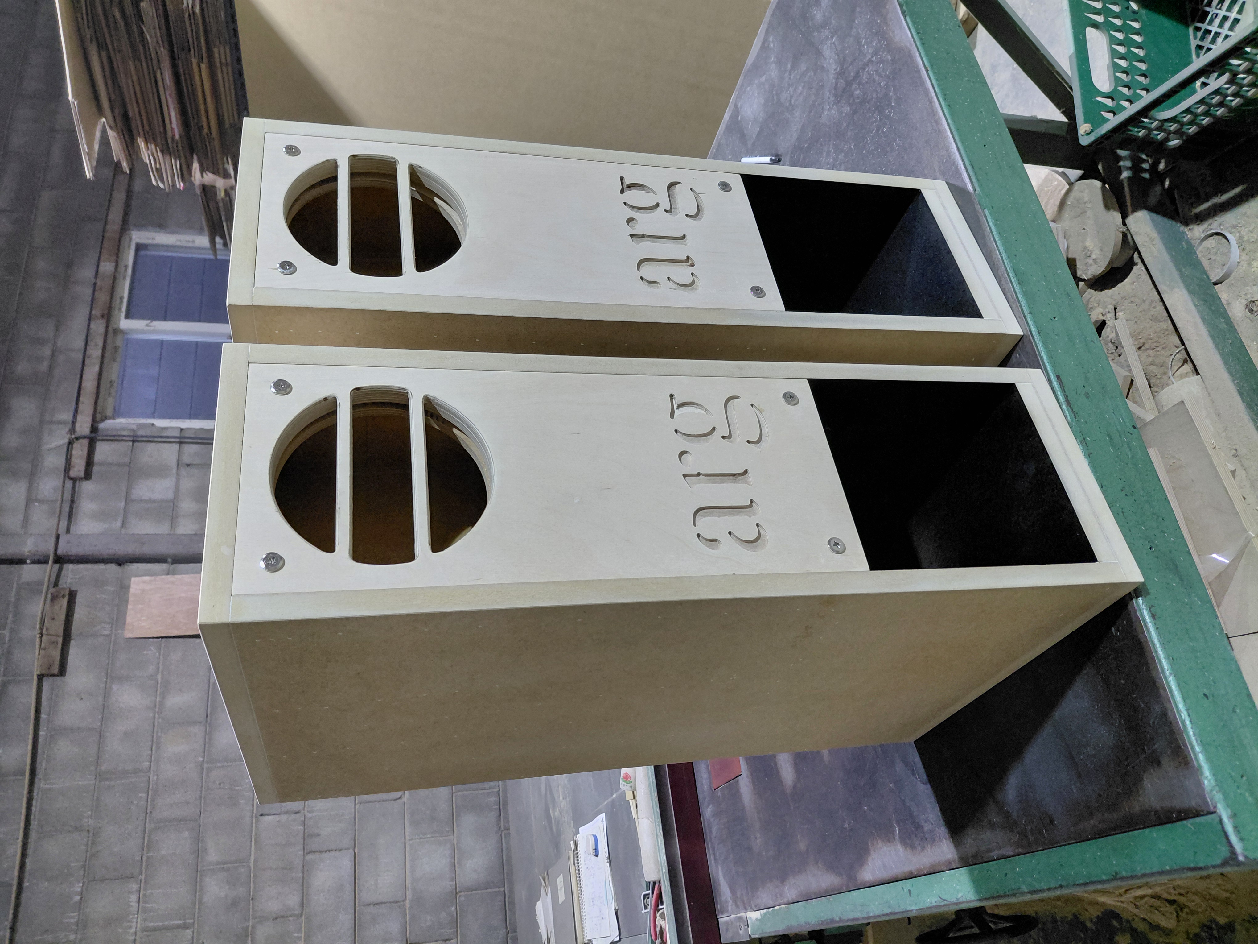 홈용 6.5인치 백로드 인클로져