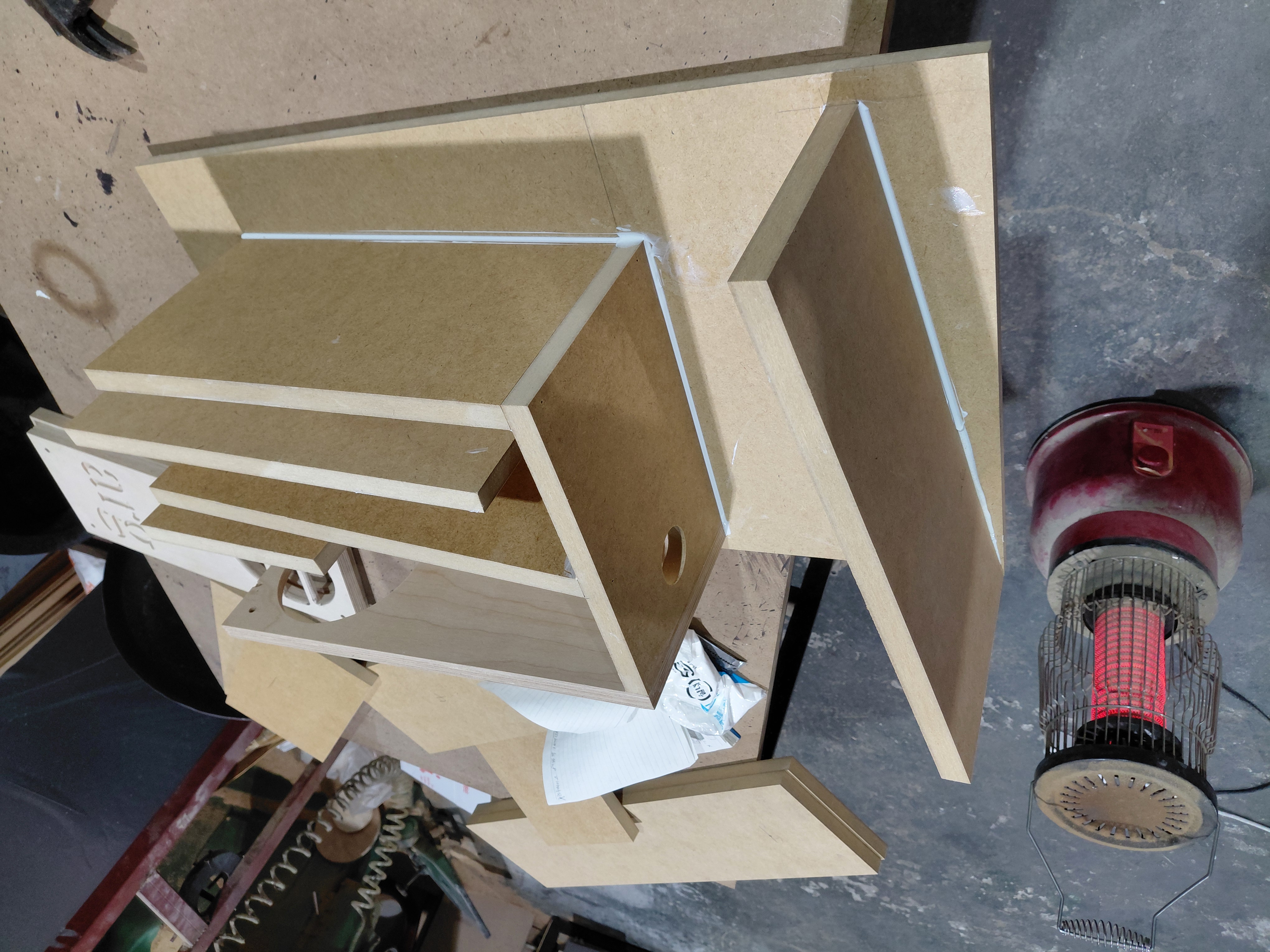 홈용 6.5인치 백로드 인클로져