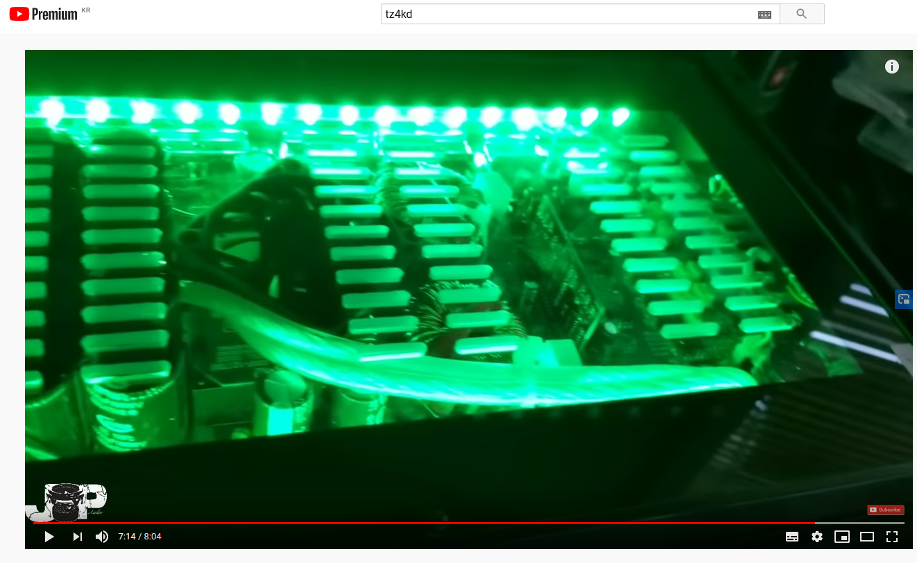 테슬라 TZ4KD 4000WATT 대출력앰프