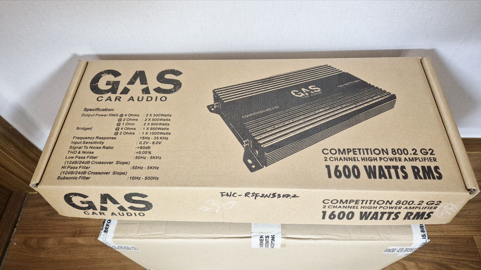 GAS AUDIO COMPETION 800.2 G2 앰프