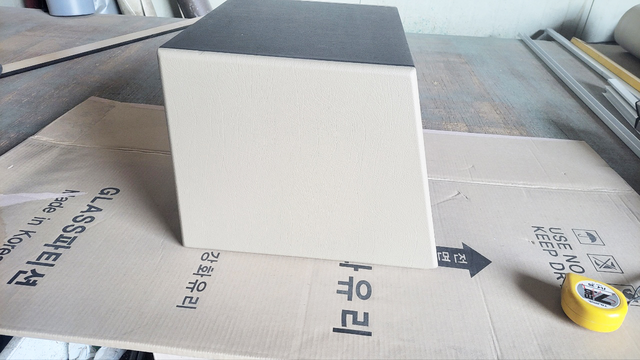 고급형 투톤 10인치 고급형 우퍼박스(레자 마감)