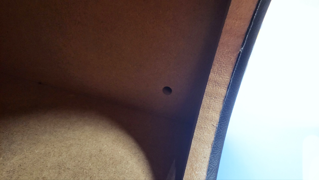 고급형 투톤 10인치 고급형 우퍼박스(레자 마감)