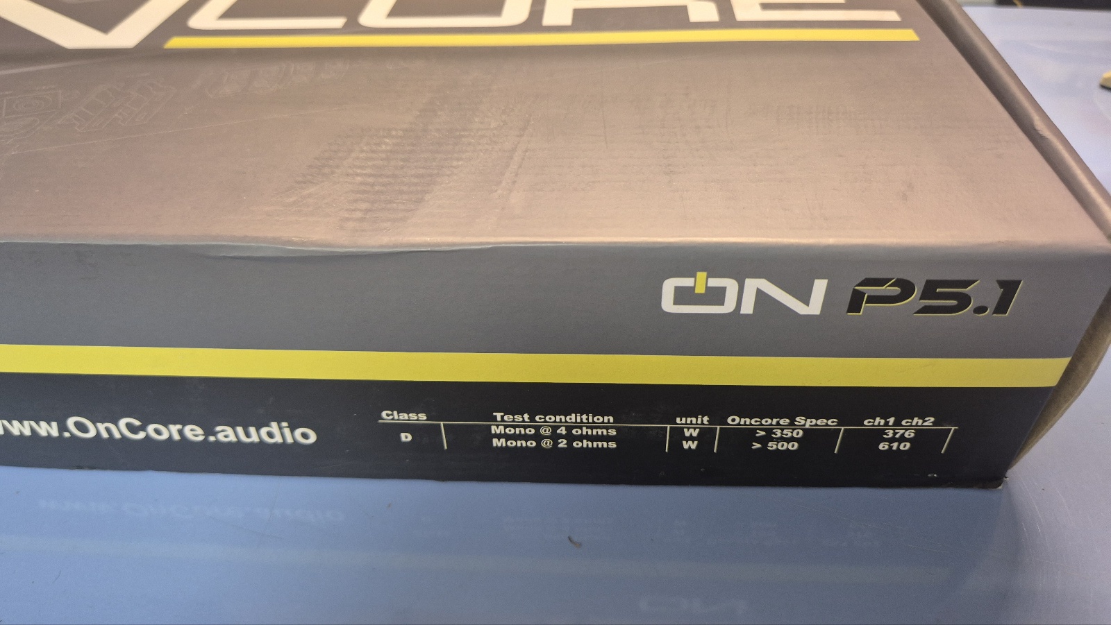 oncore P5.1 (500D) 우퍼전용 앰프
